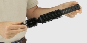 Pet hair brush